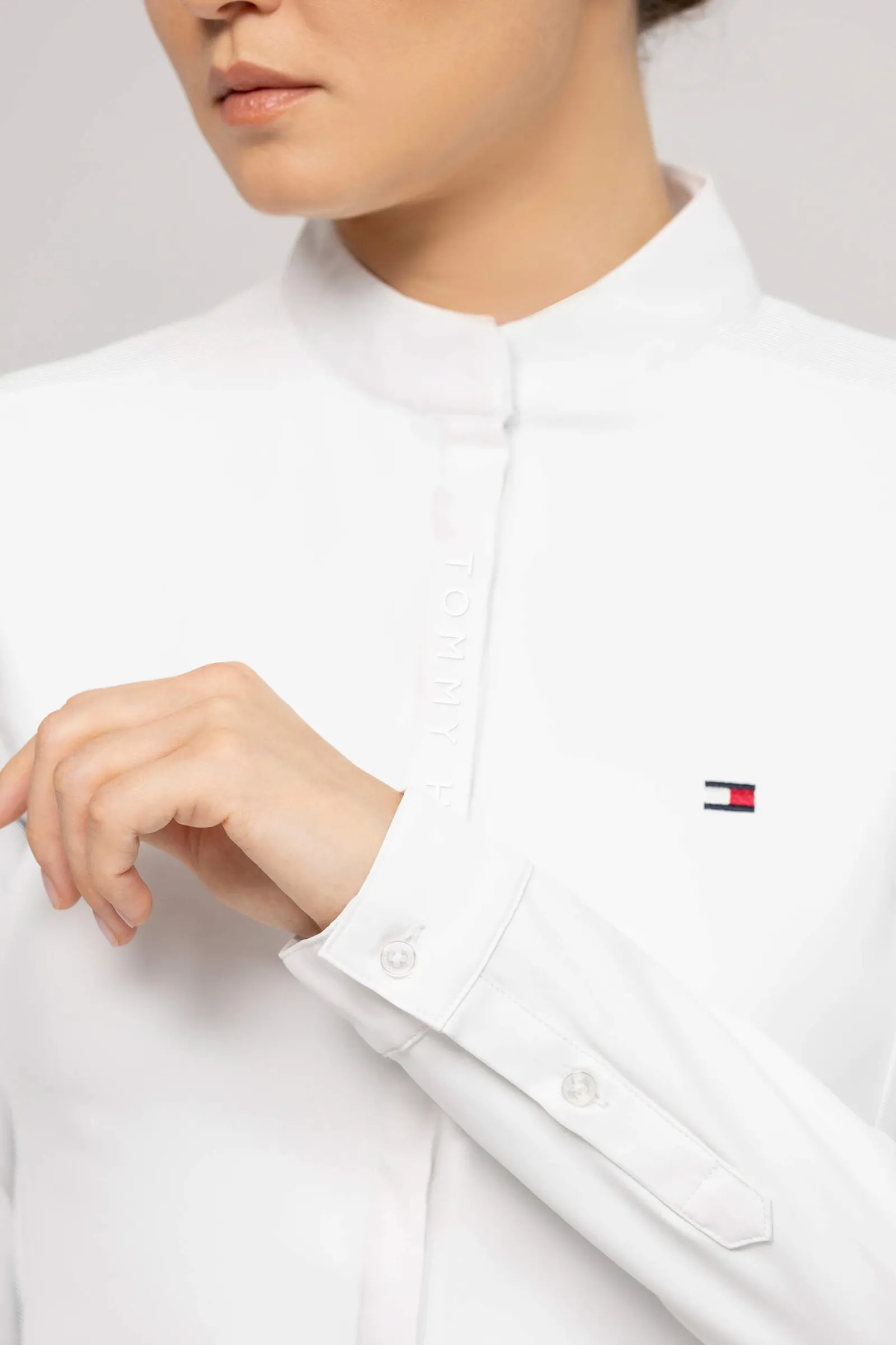 Sale Tommy Hilfiger Equestrian Charlotte Women´s Button-up Show Shirt Women Show Clothing|Tops & T-shirts