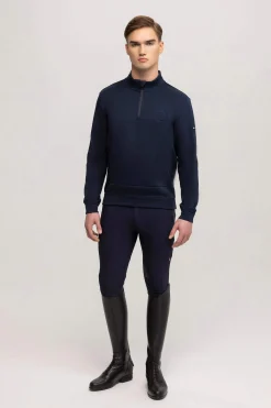 Discount Tommy Hilfiger Equestrian Dallas Men´s 1/4 Zip Sweatshirt Mens Jumpers & Fleece