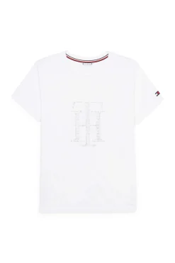Clearance Tommy Hilfiger Equestrian Rhinestone T-Shirt Women Tops & T-shirts