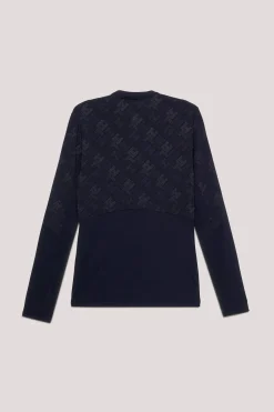 Hot Tommy Hilfiger Equestrian Cologne Reflective Long Sleeve 1/4 Zip Training Top Women Tops & T-shirts