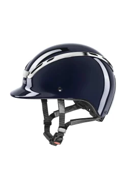 New Exxeed Shiny Chrome Riding Helmet Riding Hats & Helmets