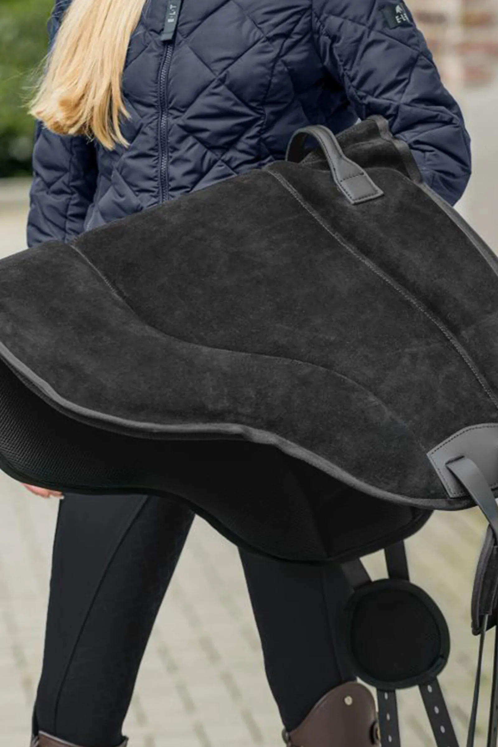 Discount Suede Riding Pad Saddles