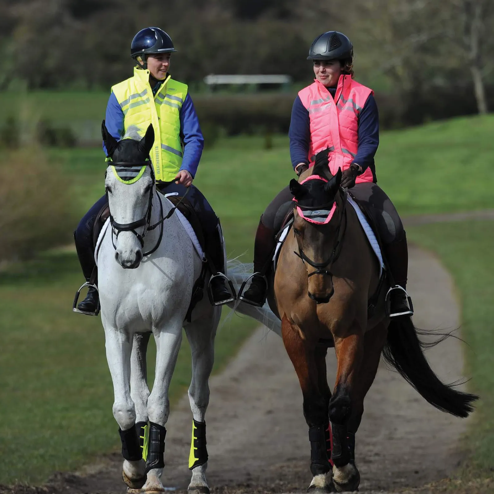 Hot Adult Reflective Quilted Gilet Hi Viz Riding Wear|Hi Viz Riding Wear