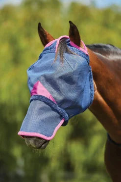 Best Comfitec Deluxe Durable Mesh Mask with Nose Fly Masks & Fringes|Fly Masks & Fringes