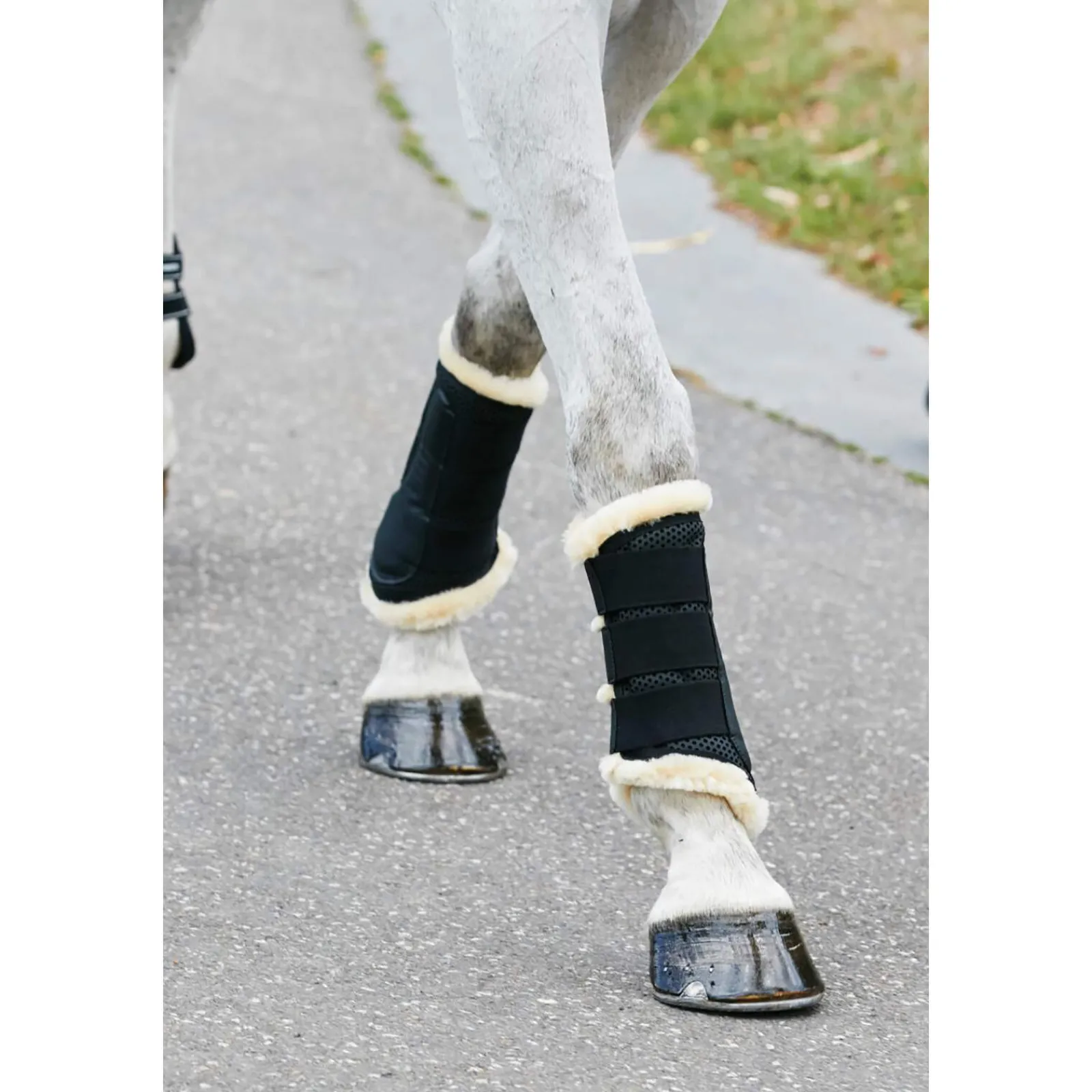 Fashion Pure Wool Lined Exercise Boots Horse Boots